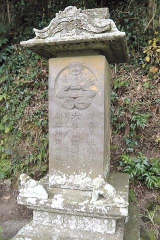 （3）川名楽山の墓