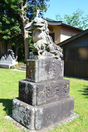 （12）八雲神社（正木）の狛犬