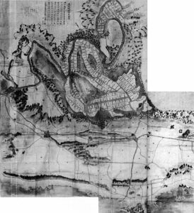 長尾城地分見縮図